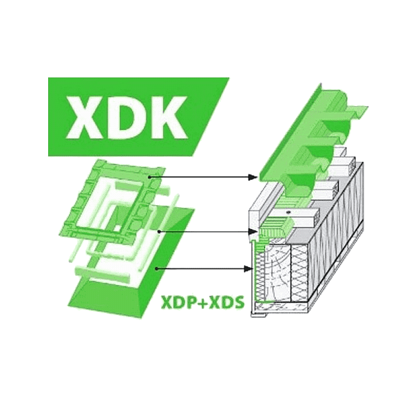 FAKRO Комплект изоляционных окладов XDK 134* 98