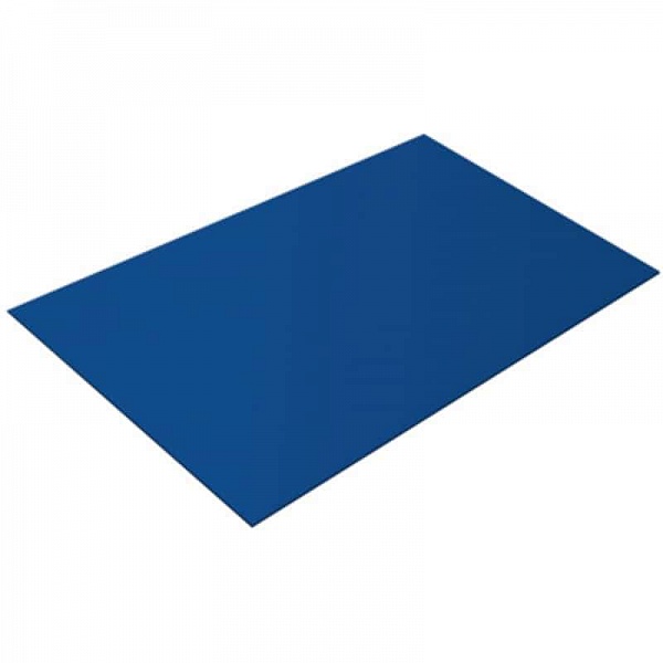 Плоский лист 0,5 Satin RAL 5021 водная синь