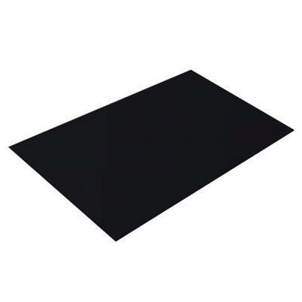 Плоский лист 0,45 Drap RAL 9005 черный