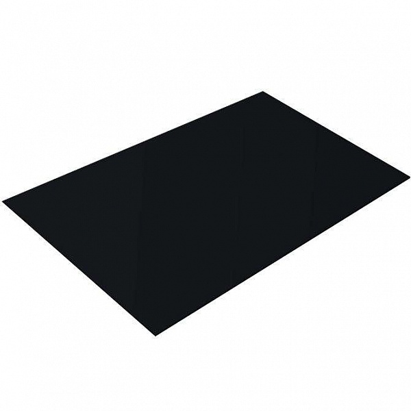 Плоский лист 0,5 Velur20 RAL 9005 черный